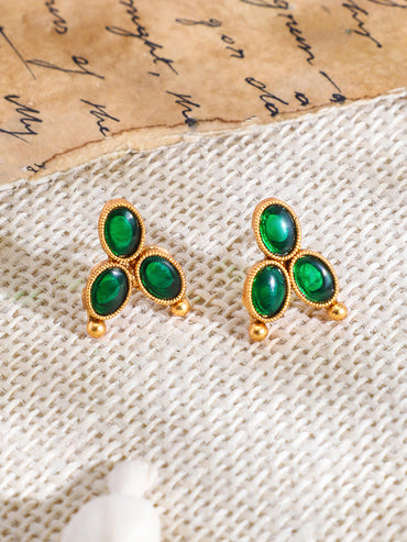 Charming White Gold Plated Short Necklace Set