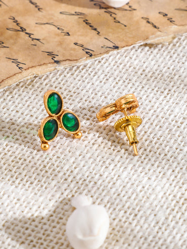 Charming White Gold Plated Short Necklace Set