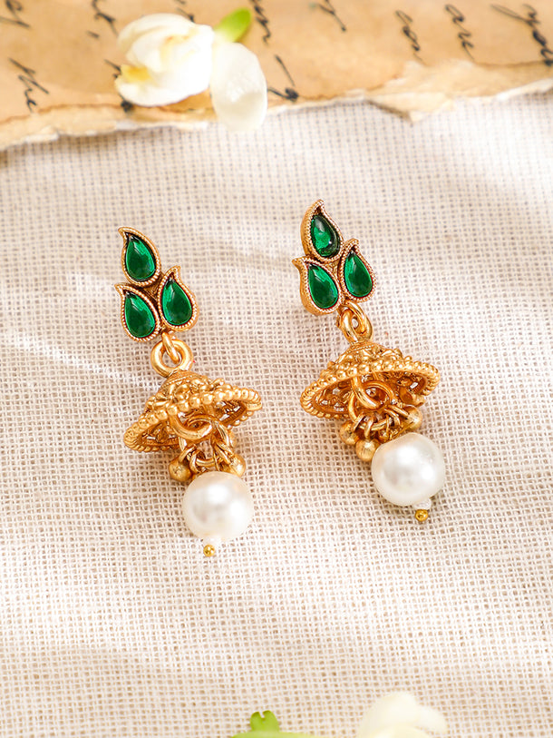Elegant Green Necklace Set