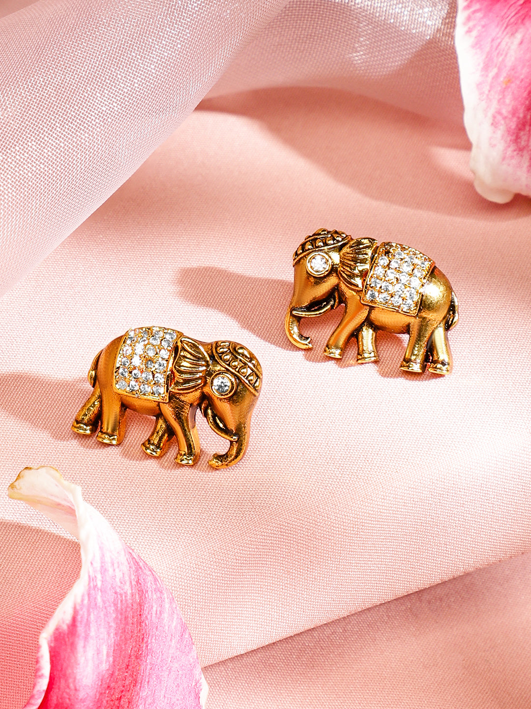 Splendid Short Temple Necklace Set