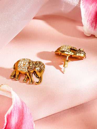 Splendid Short Temple Necklace Set