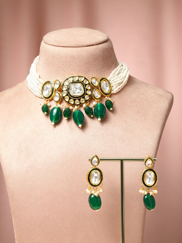 Grace in Green Motion Choker Set