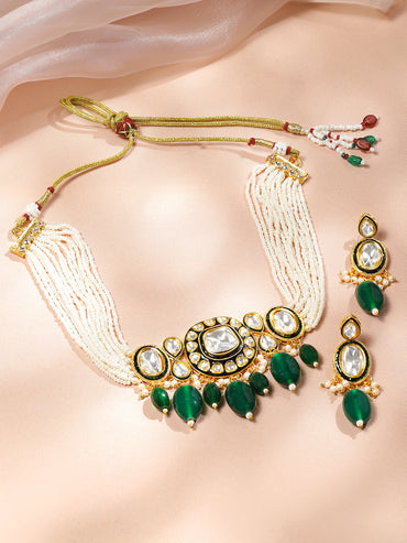 Grace in Green Motion Choker Set