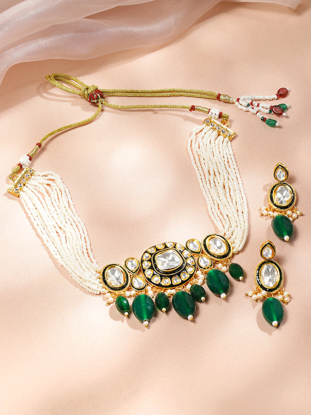 Grace in Green Motion Choker Set