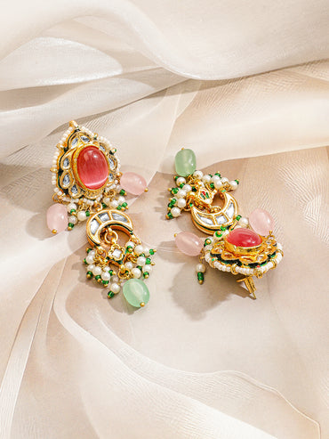 Colour Heritage Kundan Choker Set