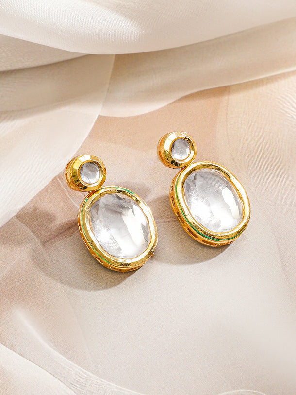 Gilded Dreams in Kundan Necklace Set