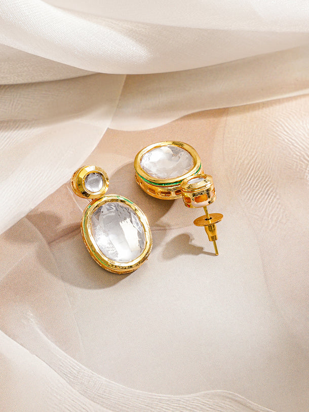 Gilded Dreams in Kundan Necklace Set