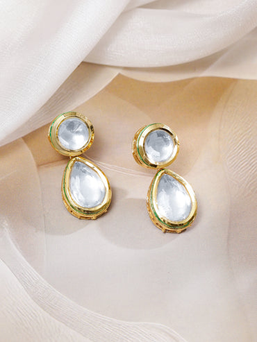 Luxe Polki Kundan Necklace Set