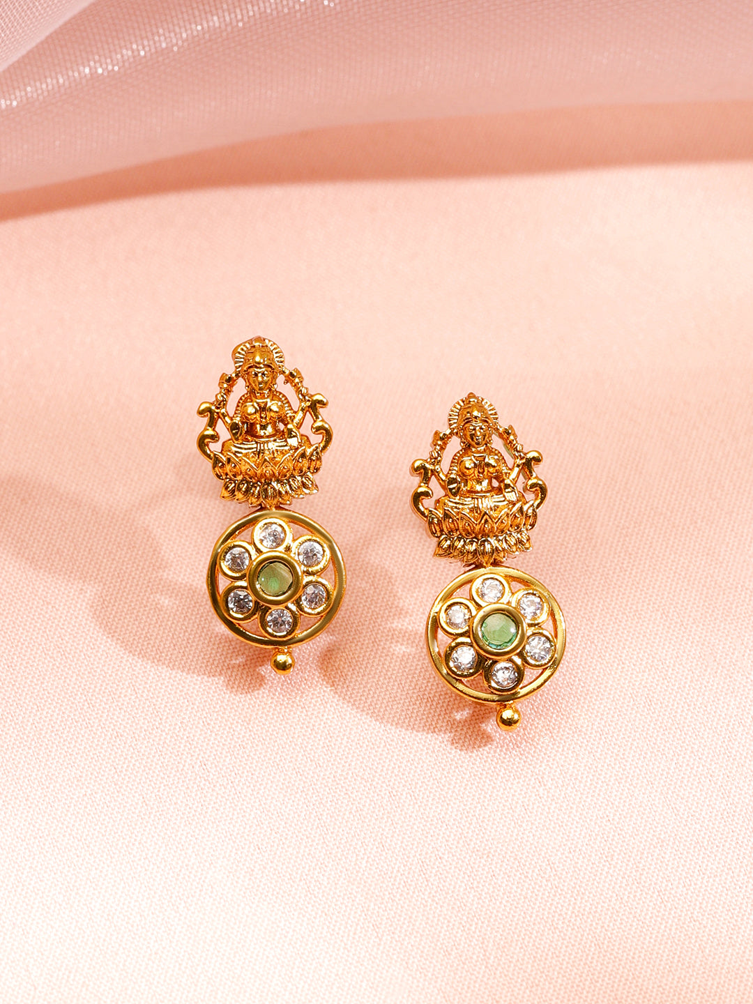 Golden Temple Multicolor Necklace Set