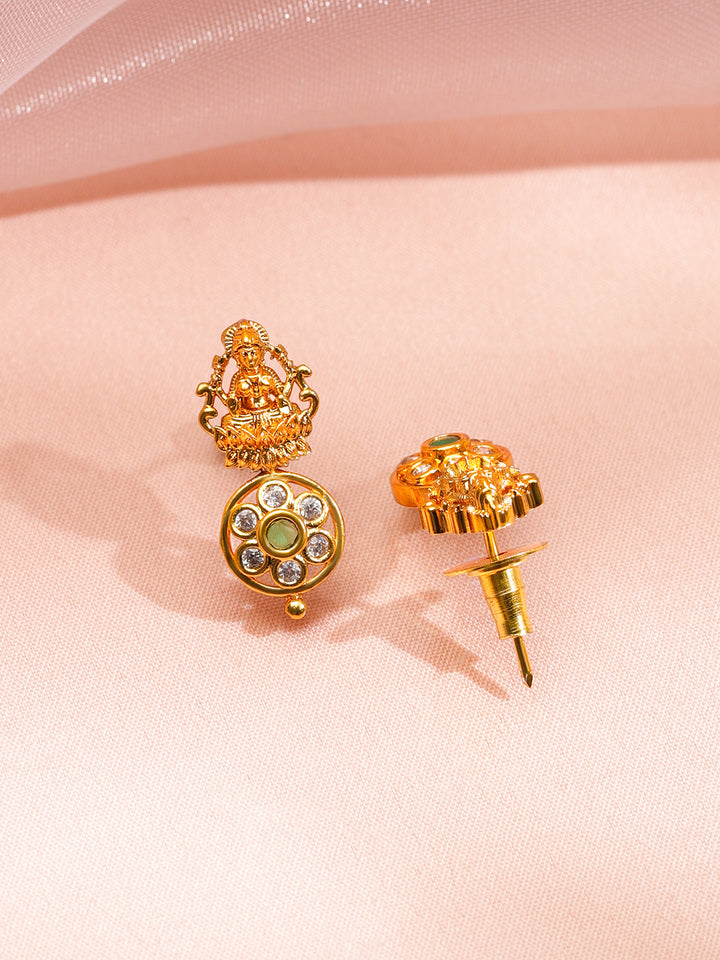 Golden Temple Multicolor Necklace Set