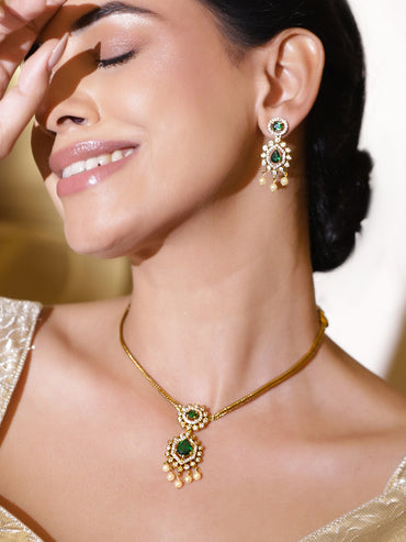 The Emerald Empress Necklace Set