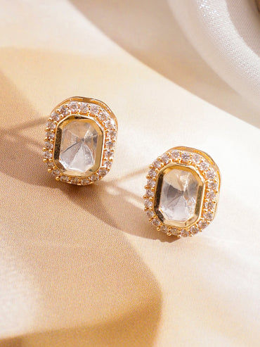 Kundan Grace in Green Necklace Set