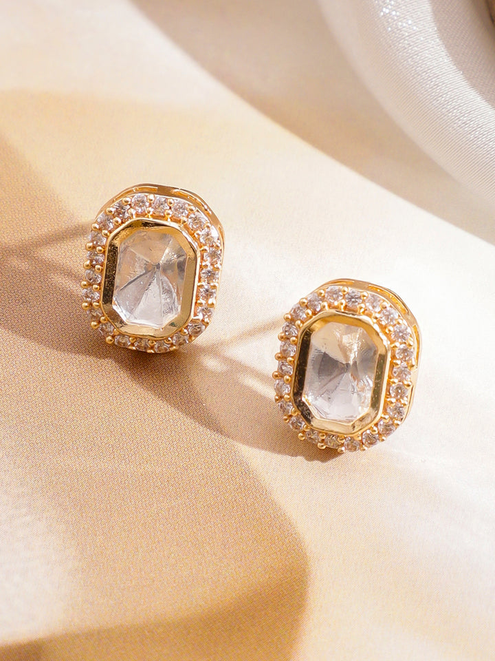 Kundan Grace in Green Necklace Set