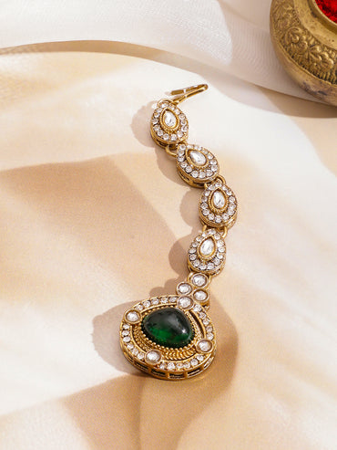 Colour Mist Kundan Necklace Set