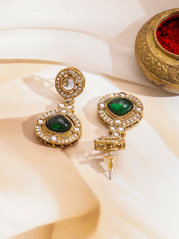 Colour Mist Kundan Necklace Set