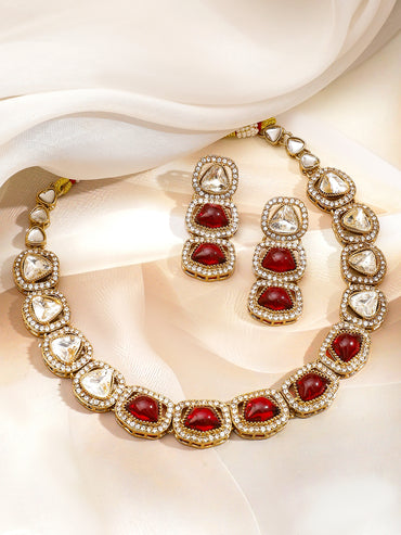 Classic Scarlet Stone Jewellery