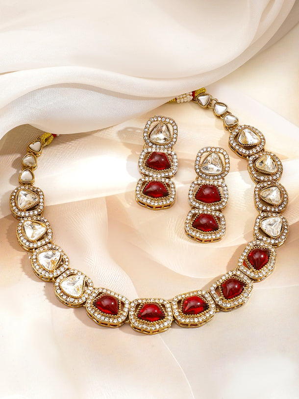 Classic Scarlet Stone Jewellery