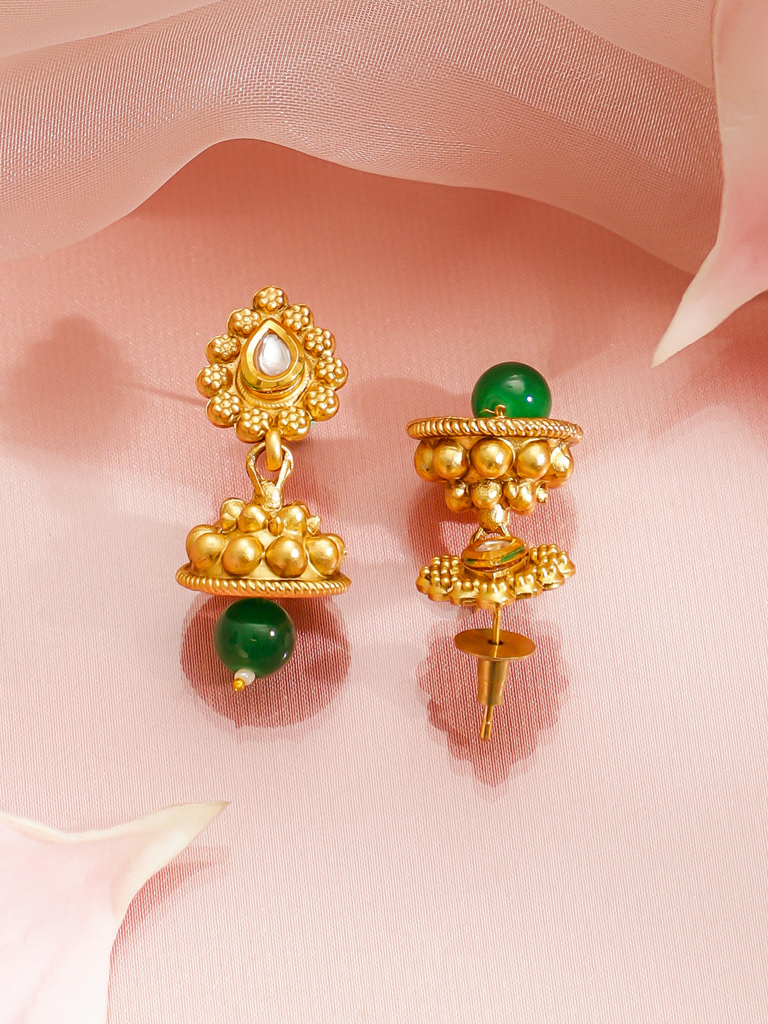 Royal Garden Green Necklace Set