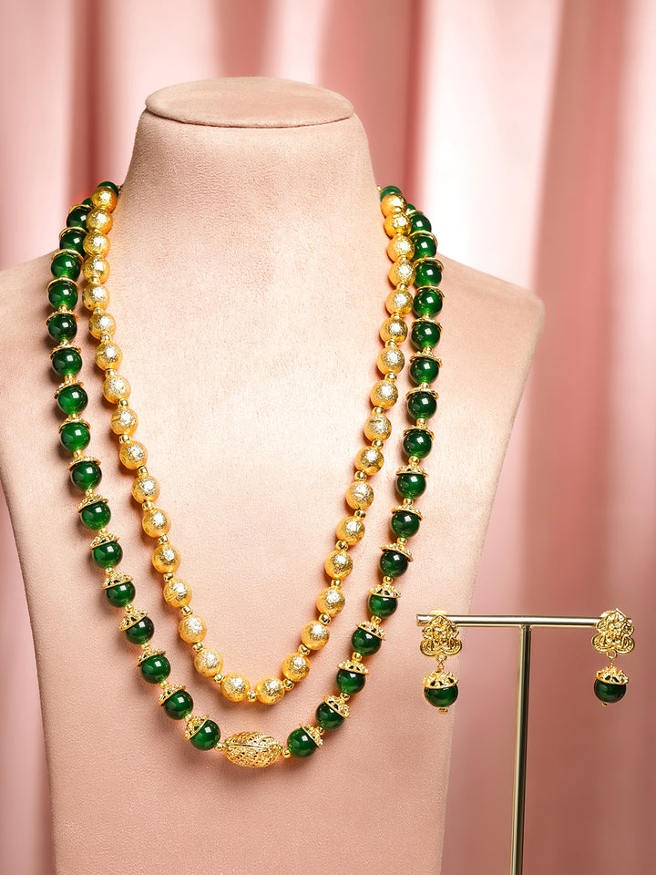 Lush Serenity Pearls Necklace Set