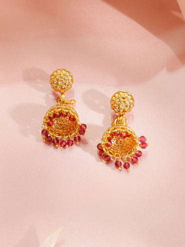 Golden Melody Ethnic Necklace Set