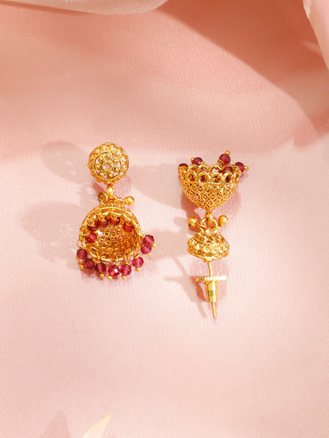 Golden Melody Ethnic Necklace Set