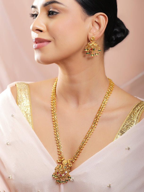 The Festive Bird Necklace Set