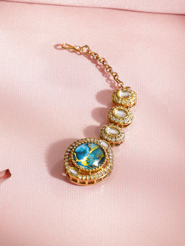 Contemporary Glow Turquoise Necklace Set