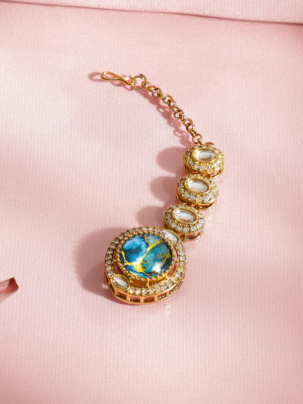 Contemporary Glow Turquoise Necklace Set