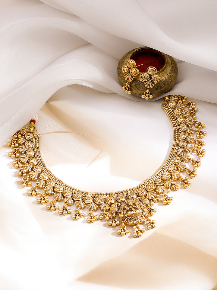 Goddess Heritage Lakshmi Necklace Set