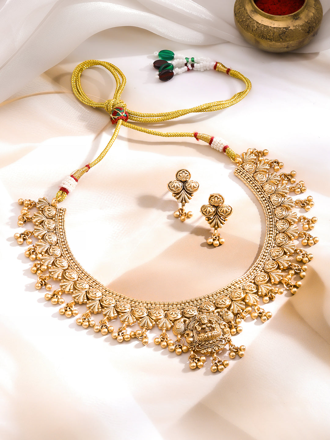 Goddess Heritage Lakshmi Necklace Set