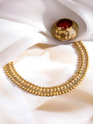 Traditional Gold Necklace Set