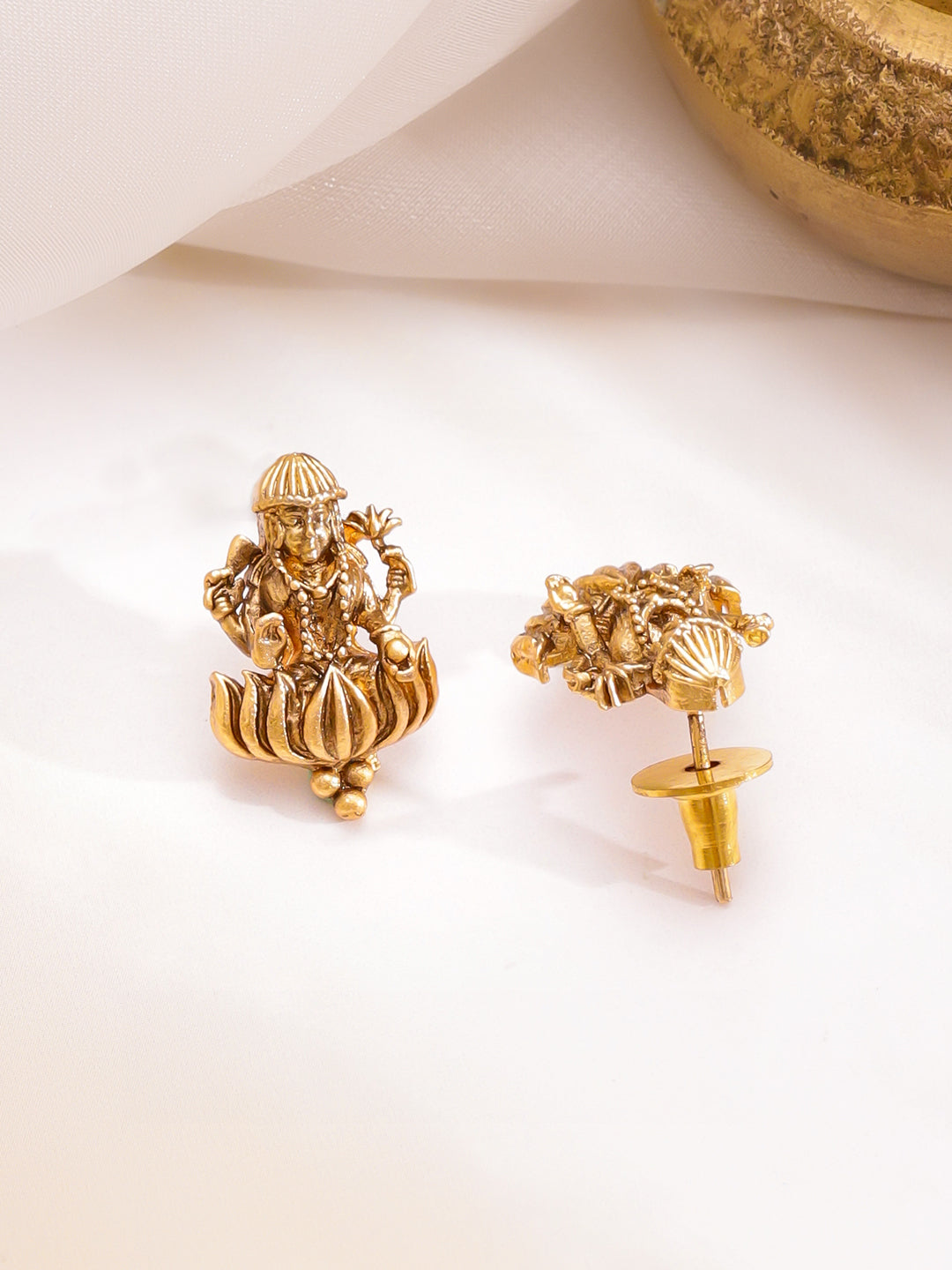 Royal Temple Lakshmi Necklace Set