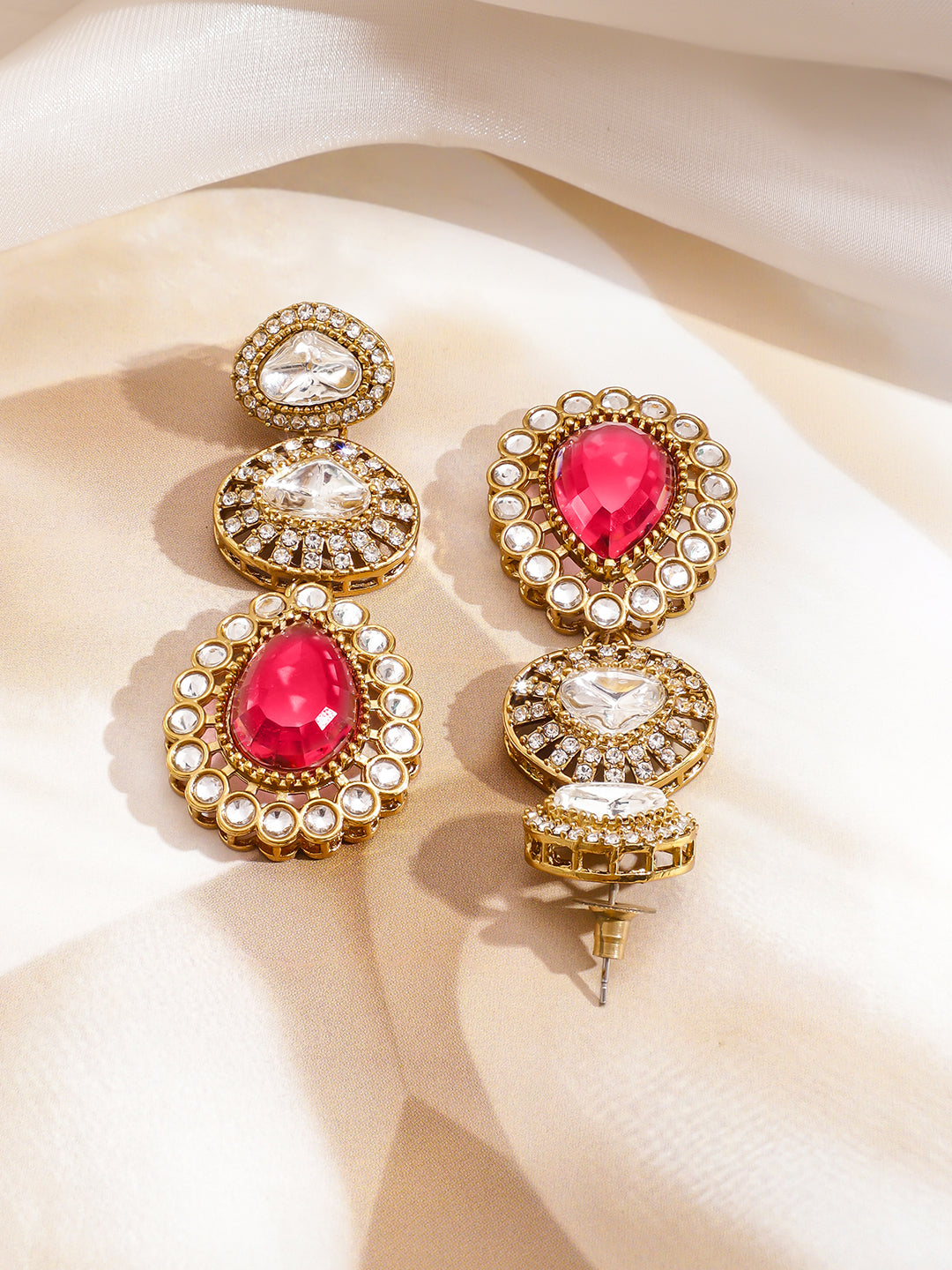 Luxe Radiance Pink Necklace Set