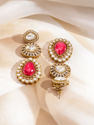 Luxe Radiance Pink Necklace Set