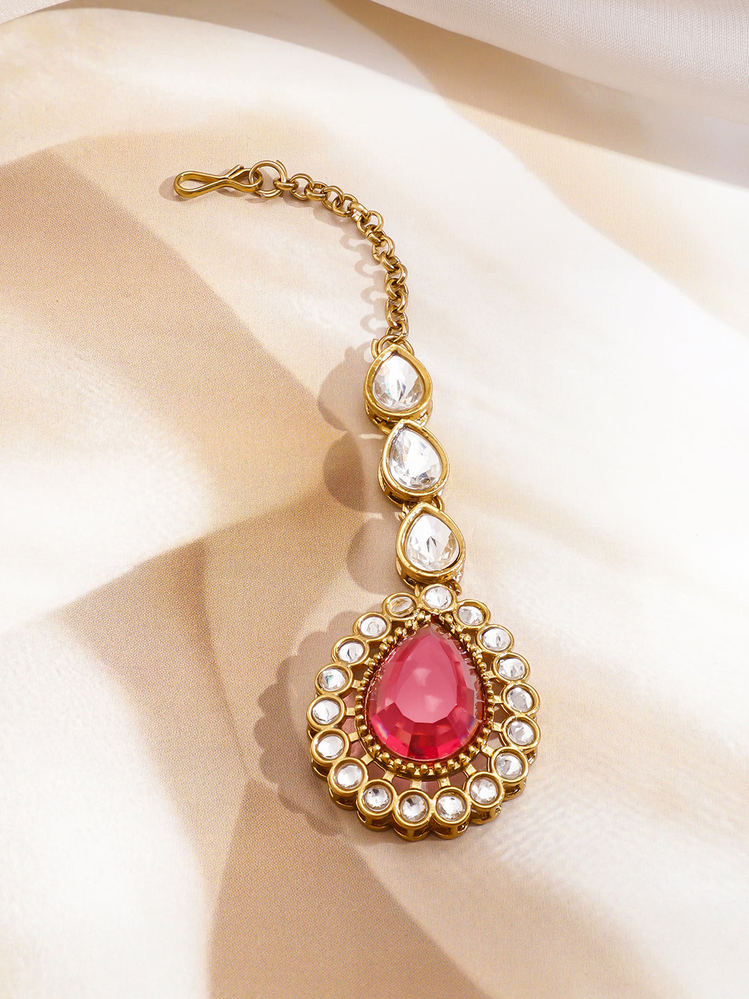 Luxe Radiance Pink Necklace Set