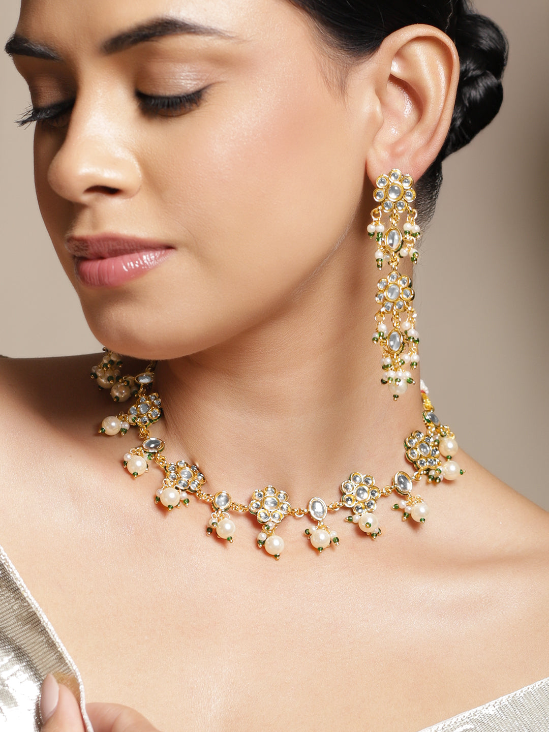 Light Luxe Kundan Necklace Set