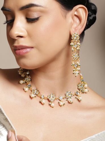 Light Luxe Kundan Necklace Set