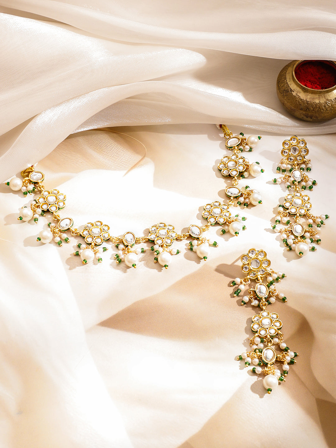 Light Luxe Kundan Necklace Set