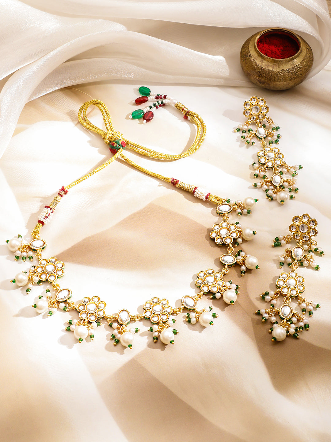 Light Luxe Kundan Necklace Set