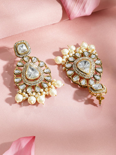 Whisper of Eternal Kundan Pearl Necklace Set