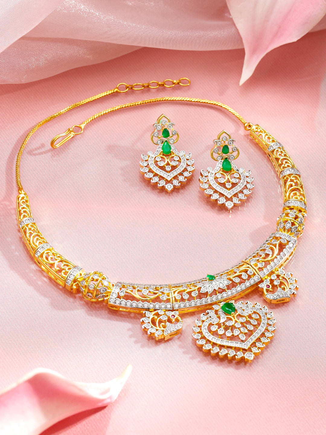Green Prestige Necklace Set
