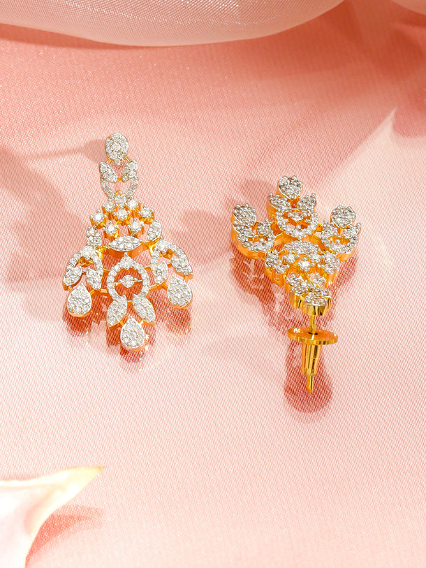 Crystal Crown Necklace Set