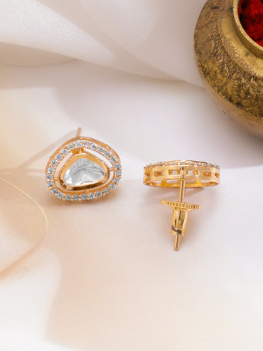 Red Hue with Kundan Necklace Set