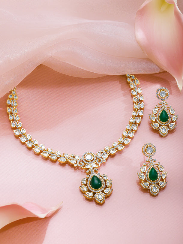 Emerald Luxe Necklace Set