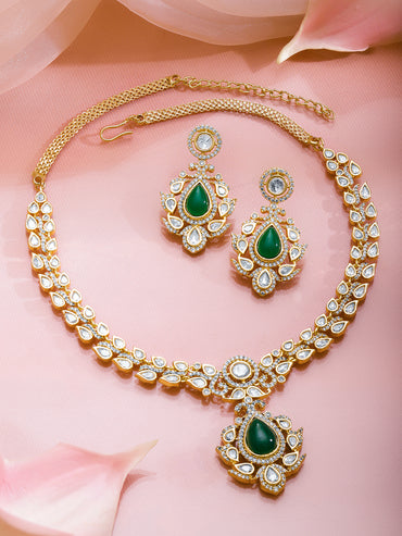 Emerald Luxe Necklace Set