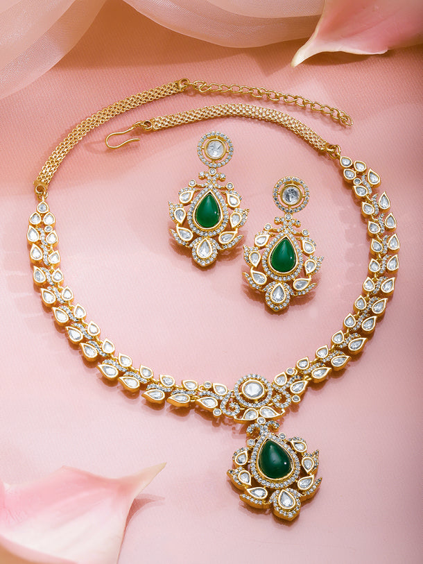 Emerald Luxe Necklace Set