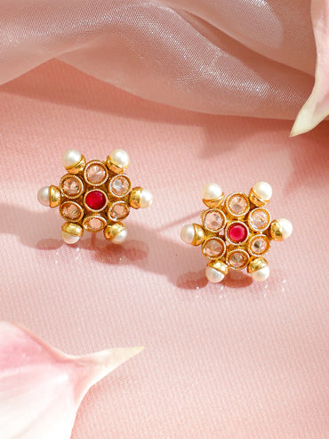 Elite Artistry Pink & Green Necklace Set
