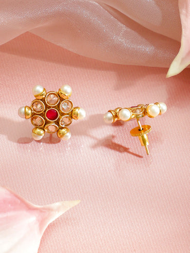 Elite Artistry Pink & Green Necklace Set