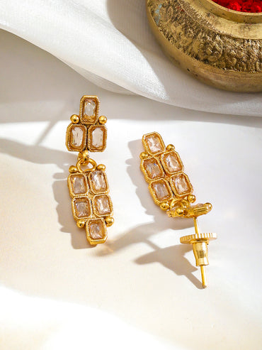 Layered Heritage Glam Kundan Set