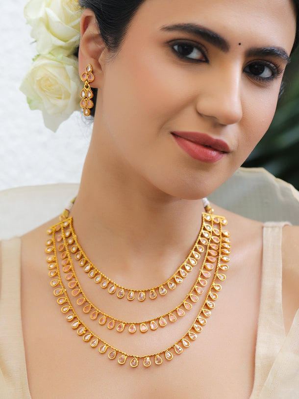 Heritage Remix Kundan Necklace Set